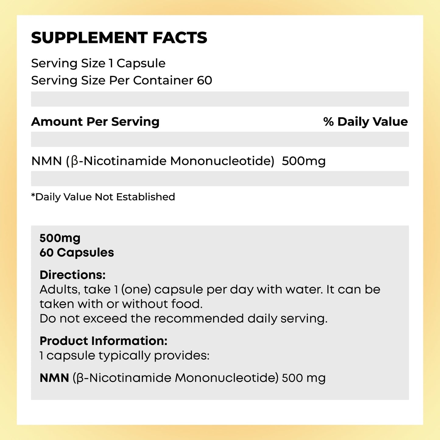 Element 5™ NMN - Nicotinamide Mononucleotide Element 5