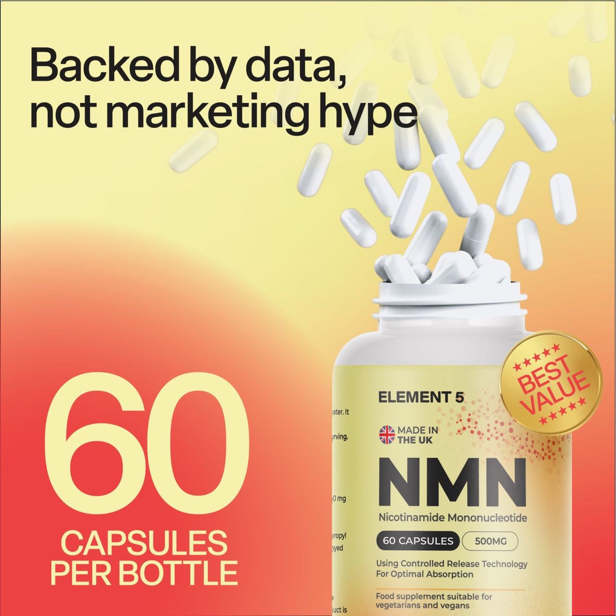 Element Supplement Best NMN Supplement UK | NAD Tablets & Supplements UK – Element 5