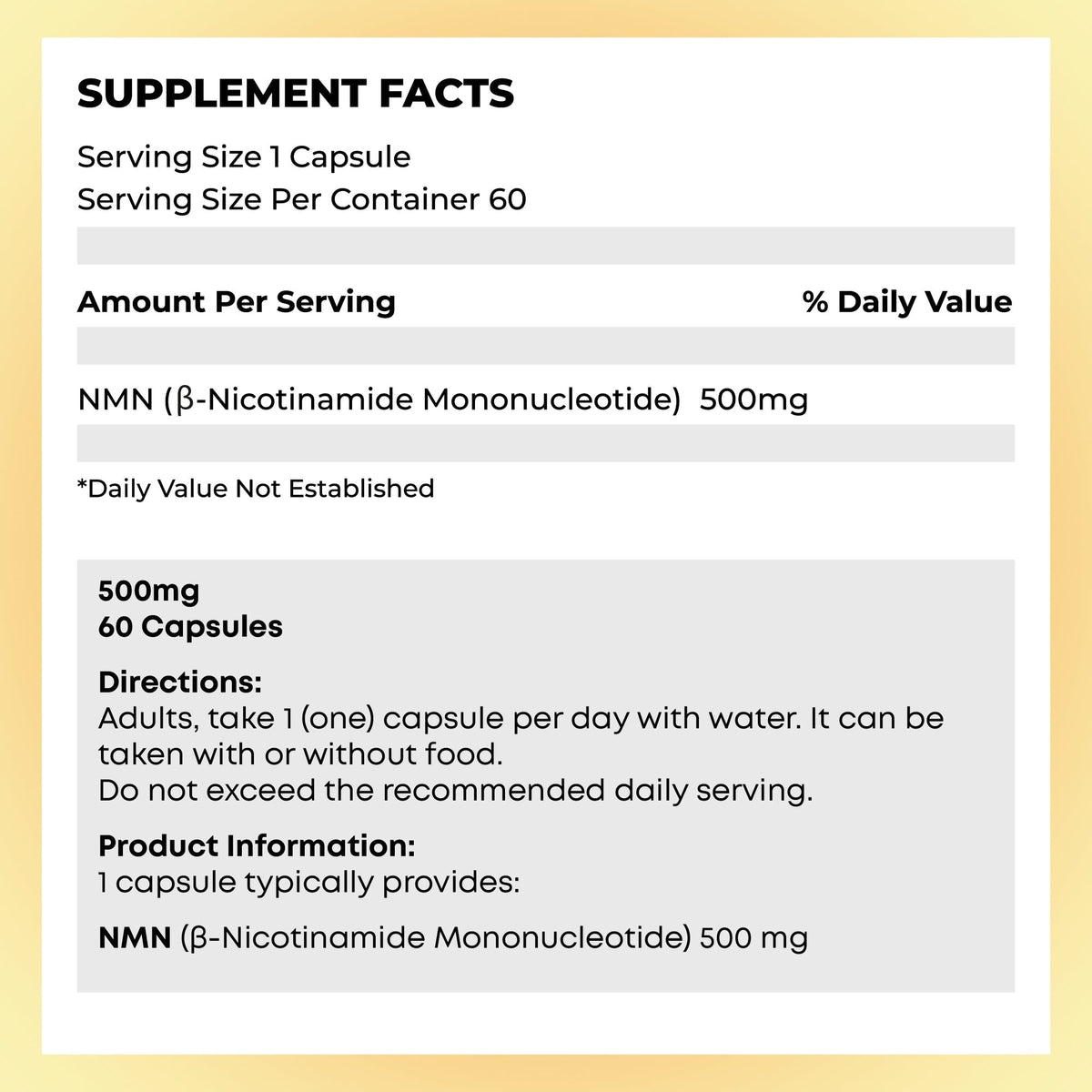 Element 5™ NMN - Nicotinamide Mononucleotide Element 5 