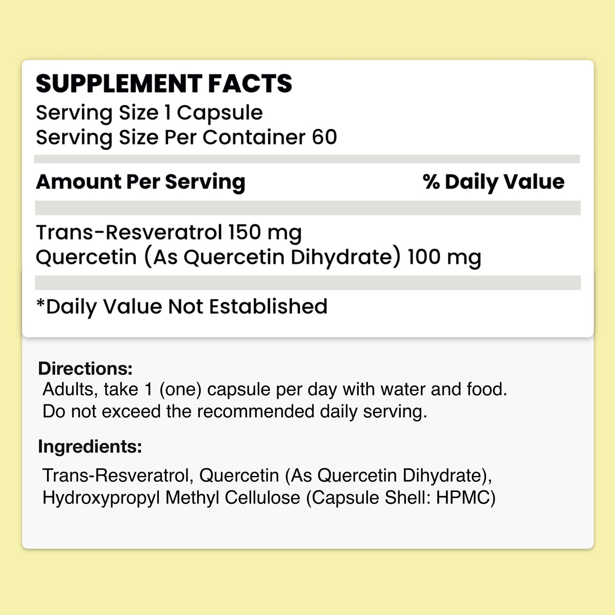 Eternal Resveratrol Element 5 